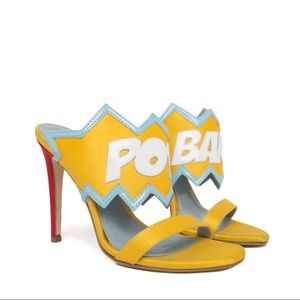 Chiara Ferragni  Pow Bang slip-on mule heels